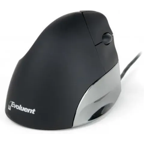 BakkerElkhuizen Evoluent Standard muis Zwart