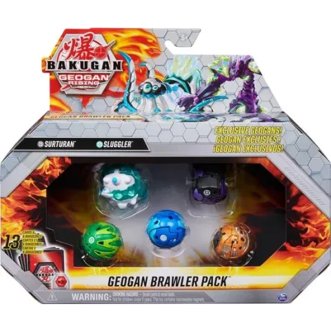 Bakugan Speelset Geogan Brawler 5 Pack  Season 3.0 Surturan