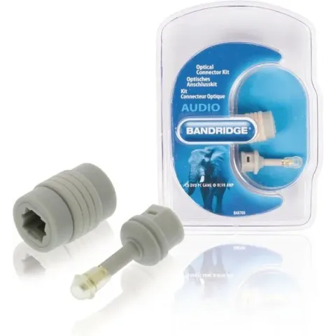 Bandridge BAK700 kabeladapter/verloopstukje TOS Jack 3.5mm Zwart