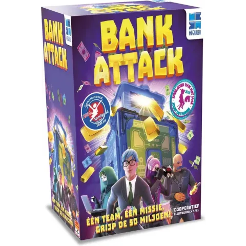 Bank Attack - Coöperatief Gezelschapsspel-Nederlandstalige versie