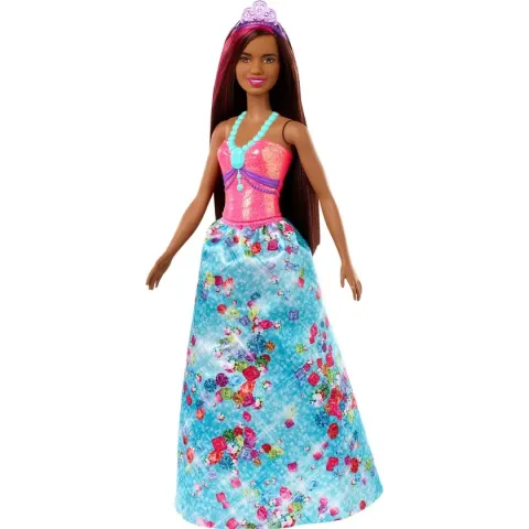 Barbie Dreamtopia Prinses met bruin haar - Barbiepop