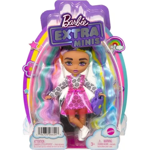 Barbie Extra Mini Pop - Daisy Regenboog Staartjes