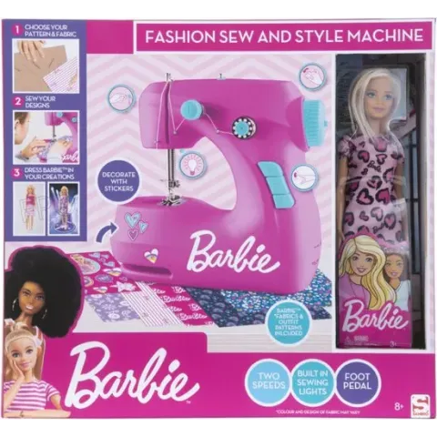 Barbie Naaimachine met Pop