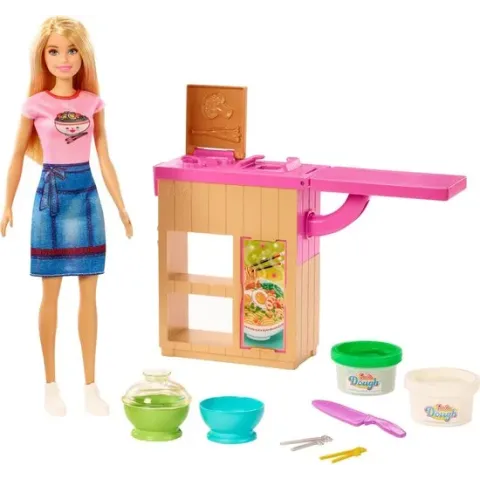 Barbie Noedels Bar Pop en Speelset - Barbiepop