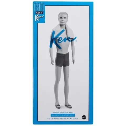 Barbie Specialty Silkstone Series: Ken Nr1 Pop Reproductie 60ste Verjaardag