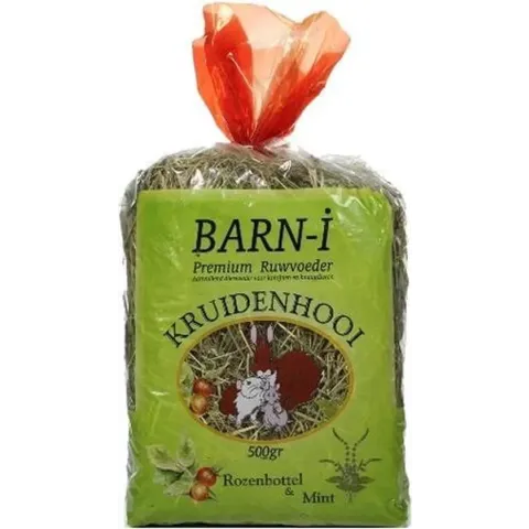 Barn-i Kruidenhooi - Rozenbottel en Pepermunt - 6x 500 gram