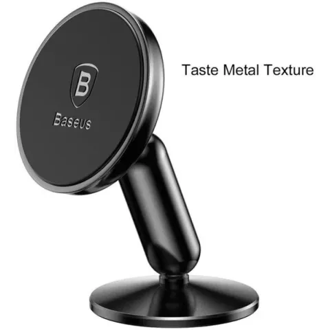 Baseus Zwarte Stand Magnetic Car Mount Holder