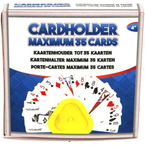 Basic Plastic Kaartenhouder Tot 35 Kaarten