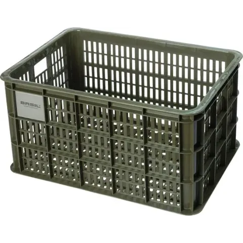 Basil Fietskrat L - Groot - 40 Liter - Groen