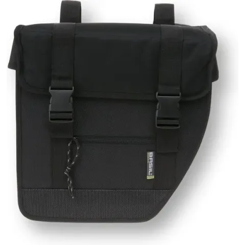 Basil Tour Dubbele Fietstas - 26 l - Zwart