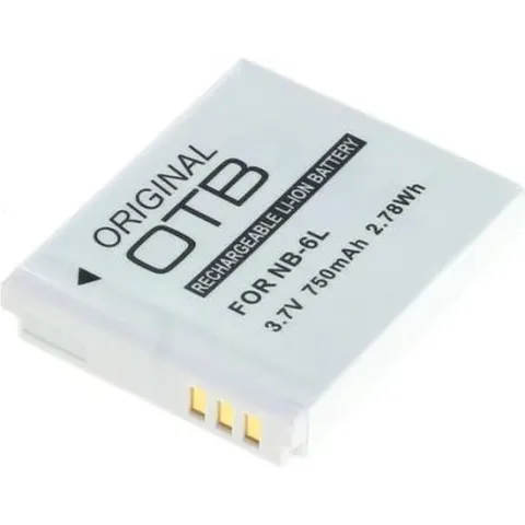 Batterij voor Canon NB-6L Li-Ion 750mAh 3,7V