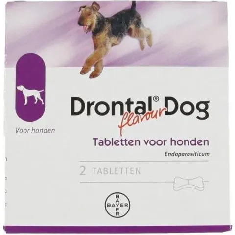 Bayer Drontal Tasty Ontworming Hond 2 TABLETTEN