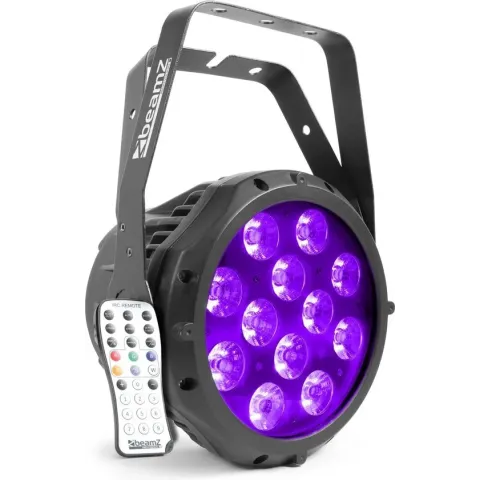 BeamZ BWA412 aluminium LED par voor buiten. Ideaal voor belichting van bijv. een bedrijfspand of kunstwerk.