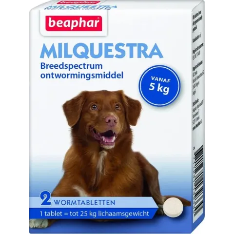 Beaphar milquestra hond 2 tbl