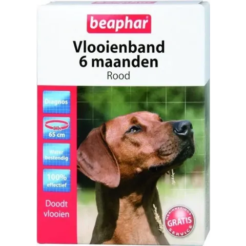 Beaphar Vlooienband Hond - Zwart - 1 Stuk