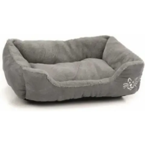 Beeztees Baboo Ligbed kat - Kattenmand - Antraciet - 48 x 37 x 18 cm