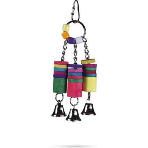 Beeztees Bellos - Vogelspeelgoed - Hout - 20 cm