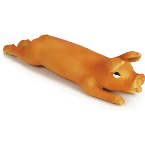 Beeztees Biggetje - Hondenspeelgoed - Latex - Groot - 42 cm
