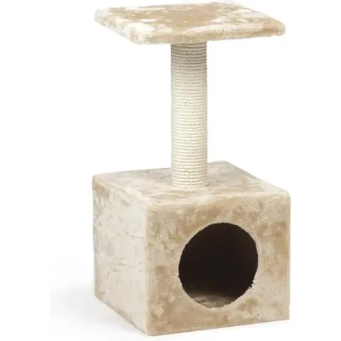 Beeztees Christa Krabpaal - Beige - 30 x 30 x 60 cm