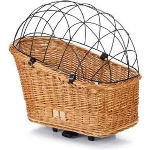 Beeztees - Fietsmand met Bagagedrager kliksysteem - voor oa. ELEKTRISCHE fiets - 45x23 cm
