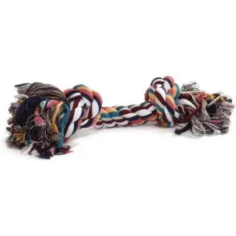 Beeztees Flossytouw Gekleurd - 125g