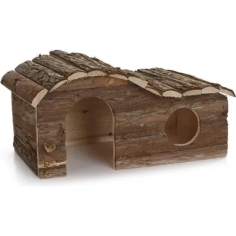 Beeztees Forest Blokhut Arch - Knaagdier - 43x28x22 cm
