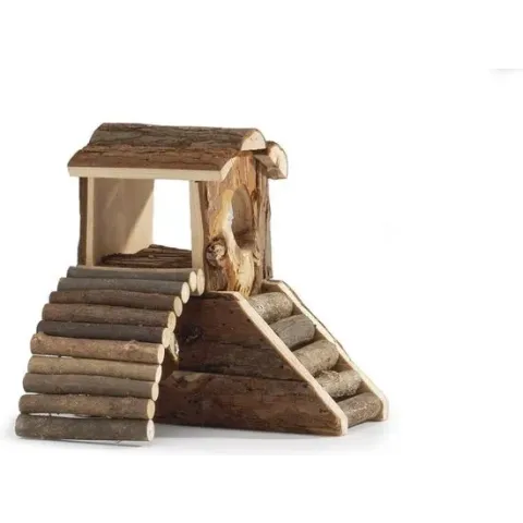 Beeztees Forest Speeltoren - Knaagdier - 17x11x15 cm