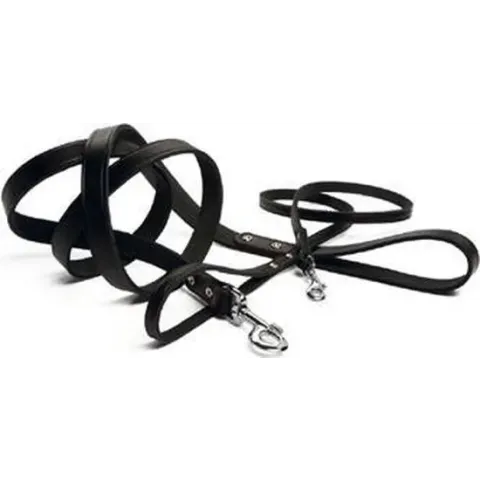 Beeztees Geniet Hondenriem - Zwart - 200 cm x 16 mm
