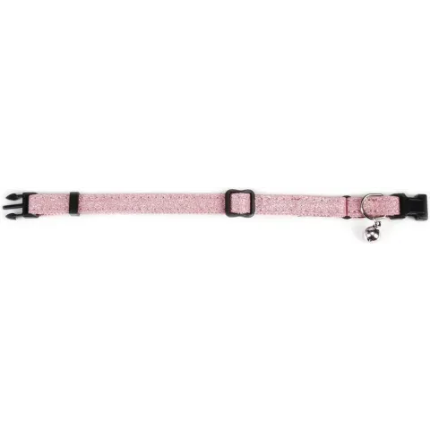 Beeztees Glitter - Kattenhalsband - Roze - 20-29 cm