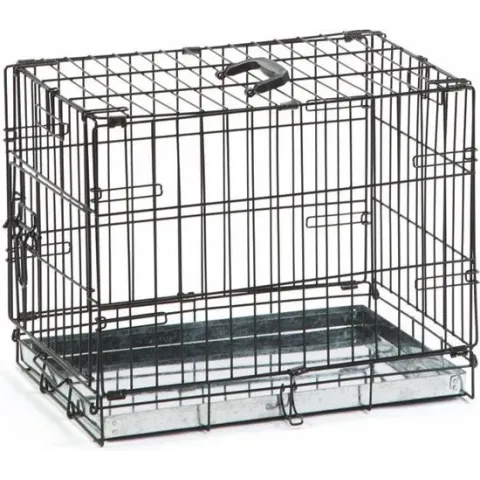 Beeztees - Hondenbench - 1 Deurs - Zwart - 49x36x40 cm