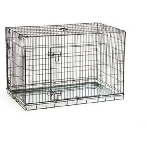 Beeztees - Hondenbench - 2 Deurs - Zwart - 109x69x75 cm