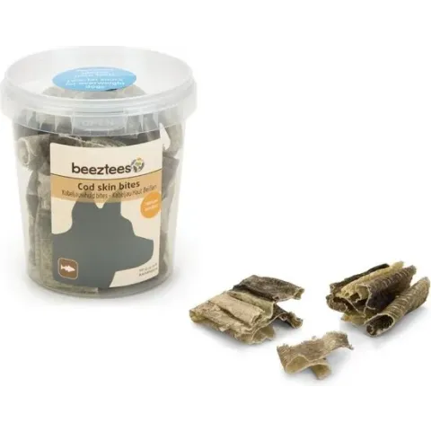 Beeztees kabeljauwhuid bites 75 gram
