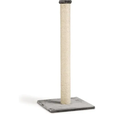 Beeztees Krabpaal Gina XL - Grijs - 40 x 40 x 90 cm