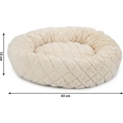 Beeztees Levisa Kattenmand - Pluche - Beige - 43x43x13 cm