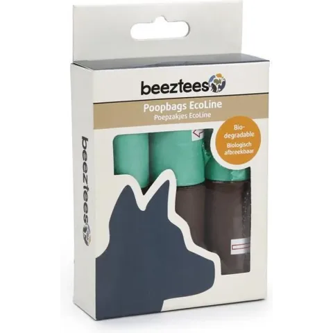 Beeztees Navulling Ecoline - Poepzakhouder - 6x10 ST