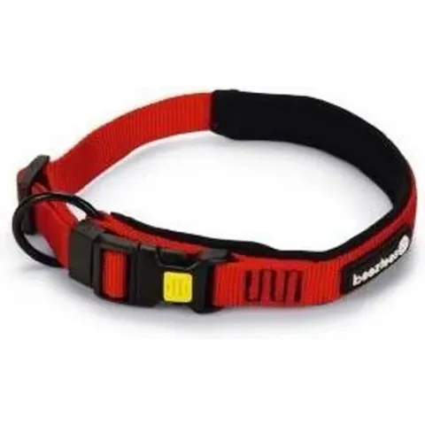 Beeztees Parinca Hondenhalsband Nylon Rood 50-55 cm x 25 mm