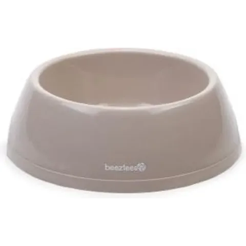 Beeztees plastic eetbak hond beige 1,25L