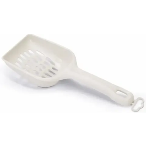 Beeztees plastic kattenbakschepje Lifty creme