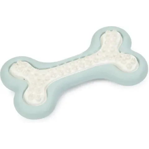 Beeztees Puppy Dental Toy Bot - Hondenspeelgoed - Rubber - Groen - 10 x 5,5 cm