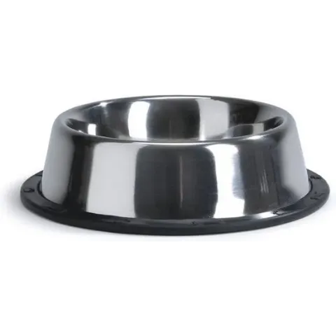 Beeztees Steeldish - Hondenvoerbak - Antislip - 0,7L