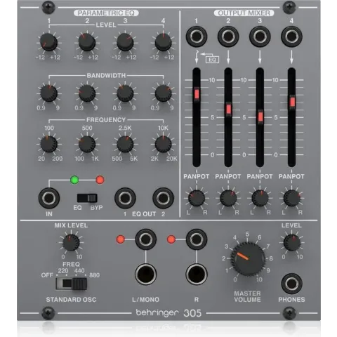 Behringer 305 Equalizer / Mixer - Mixer modular synthesizer