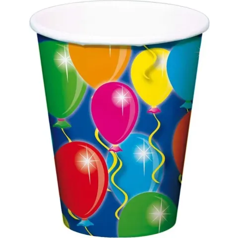 Beker balloons - 8 stuks