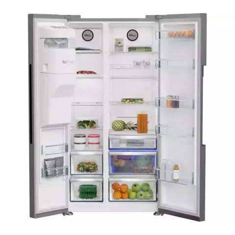 Beko Asp34b32vps Amerikaanse Koelkast 179cm | Welhof; Dé Outlet Store Van De Benelux