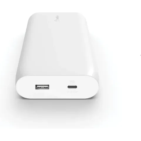 Belkin Powerbank 20.000 mAh - Snellader - Wit