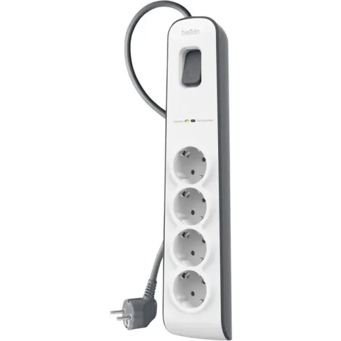 Belkin Stekkerdoos met 4 uitgangen - overspanningsbeveiliging