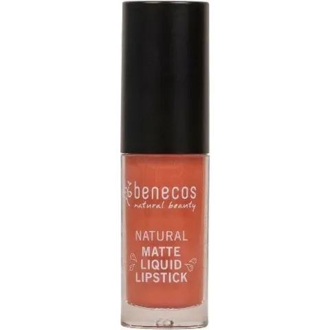 Benecos Lippenstift liquid mat coral kiss 5 ML