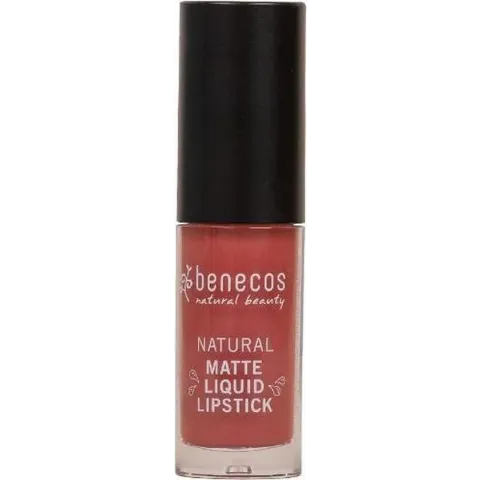 Benecos Lippenstift liquid mat rosewood romance 4.5 gram