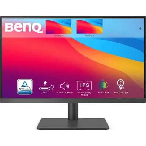 BenQ - 27 inch monitor - PD2705U - 4K-beeldscherm USB-C, sRGB en Rec.709, HDR10 | PD2705U