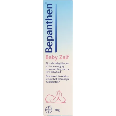 Bepanthen Baby Zalf voor de droge babyhuid en bij luieruitslag, 30 gram