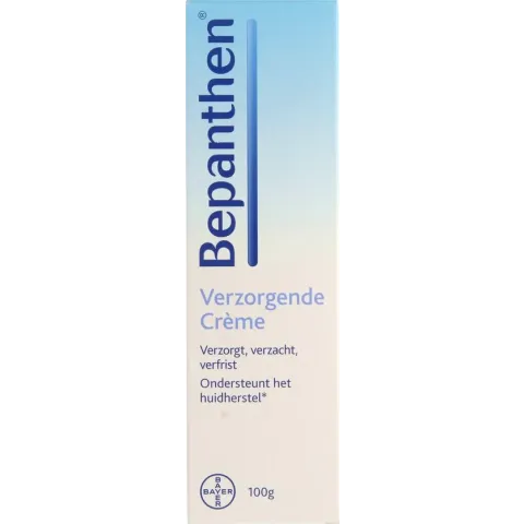 Bepanthen Verzorgende Crème bij geprikkelde en droge huid, 100 gram